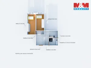 Prodej bytu 1+1, Plzeň - Skvrňany, 47 m2