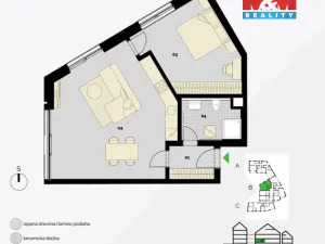 Prodej bytu 2+kk, Praha - Střížkov, Střížkovská, 65 m2