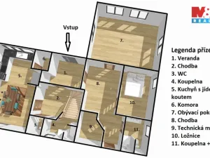 Prodej chalupy, Mirotice - Radobytce, 166 m2