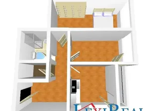 Pronájem bytu 3+kk, Praha - Liboc, Libocká, 60 m2