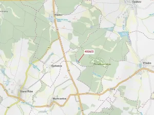 Dražba lesa, Opatov, 7085 m2