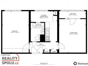 Pronájem bytu 2+1, 64 m2