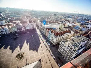 Pronájem kanceláře, Plzeň, náměstí Republiky, 33 m2