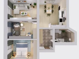 Prodej bytu 3+1, Lomnice, Tišnovská, 67 m2