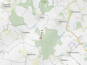 Dražba lesa, Hradčany-Kobeřice, 975 m2