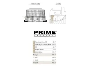 Pronájem bytu 2+kk, Praha - Smíchov, Holečkova, 71 m2