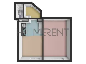 Prodej bytu 2+kk, Praha - Žižkov, Jagellonská, 45 m2