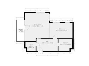 Pronájem bytu 2+kk, Praha - Žižkov, Dagmar Burešové, 62 m2