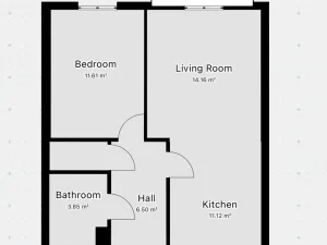 Pronájem bytu 2+kk, Praha - Michle, U plynárny, 53 m2