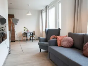 Pronájem bytu 2+kk, Praha - Vinohrady, Perucká, 45 m2