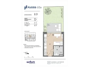 Pronájem bytu 1+kk, Brno, Koliště, 22 m2