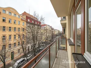 Pronájem bytu 3+kk, Praha - Vinohrady, Lucemburská, 70 m2