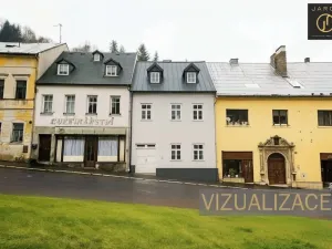 Prodej rodinného domu, Jáchymov, náměstí Republiky, 220 m2