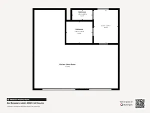 Pronájem bytu 1+kk, Praha - Stodůlky, Nad Dalejským údolím, 51 m2