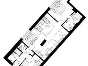 Pronájem bytu 3+kk, Praha - Košíře, Musílkova, 88 m2