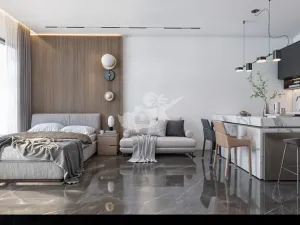 Prodej bytu 1+kk, Agios Amvrosios Keryneias, Kypr, 33 m2