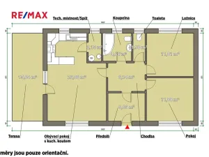 Pronájem rodinného domu, Česká Kubice, 72 m2