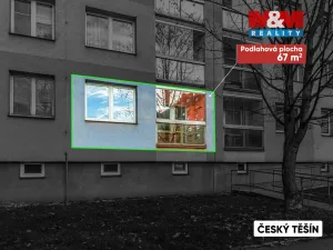 Prodej bytu 3+1, Český Těšín, Polní, 67 m2