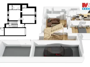 Prodej rodinného domu, Sedlčany, Baxova, 138 m2