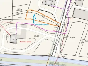 Pronájem komerčního pozemku, Drslavice, 748 m2