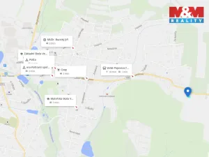 Prodej zahrady, Velké Popovice, Masarykova, 400 m2