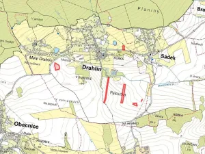 Prodej pole, Drahlín, 32127 m2