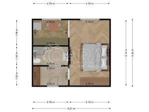 Pronájem bytu 1+1, Praha - Strašnice, U kombinátu, 30 m2