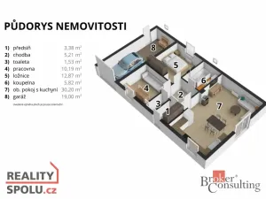 Prodej rodinného domu, Klamoš, 71 m2