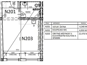 Pronájem bytu 1+kk, Luhačovice, Masarykova, 32 m2