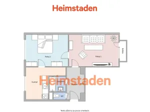 Pronájem bytu 2+1, Havířov - Město, Dlouhá třída, 53 m2