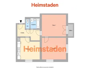 Pronájem bytu 2+1, Havířov - Šumbark, Slovenského národního povstání, 60 m2