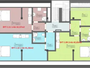 Prodej bytu 1+kk, České Budějovice, Rudolfovská tř., 41 m2