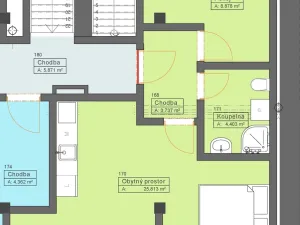 Prodej bytu 1+kk, České Budějovice, Rudolfovská tř., 41 m2