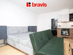 Pronájem bytu 1+kk, Brno - Zábrdovice, Bratislavská, 36 m2