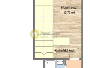 Pronájem bytu 1+kk, Strakonice - Strakonice I, Velké náměstí, 32 m2