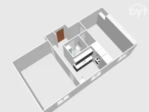 Pronájem bytu 2+1, Kuřim, Jungmannova, 57 m2