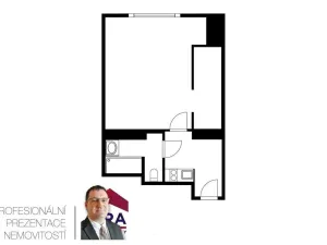 Prodej bytu 1+1, Praha - Michle, Michelská, 36 m2