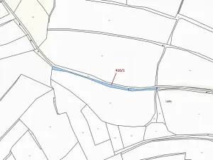 Dražba pozemku, Olešná, 783 m2