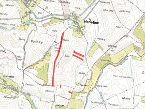 Prodej podílu pole, Honětice, 9179 m2