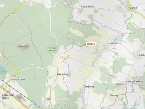 Dražba pole, Olešnice, 318 m2