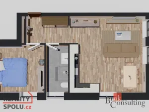 Prodej bytu 2+kk, Ostrava - Michálkovice, Československé armády, 47 m2