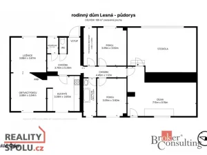 Prodej rodinného domu, Lesná, 188 m2
