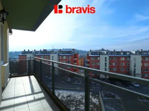 Pronájem bytu 2+kk, Brno, Hrázka, 46 m2