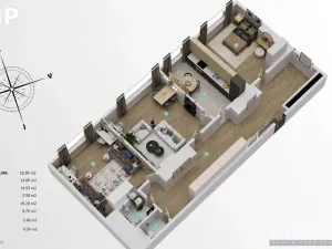 Prodej bytu 3+1, Kladno - Kročehlavy, Vrchlického, 78 m2