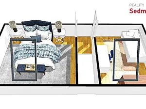 Prodej bytu 3+kk, Brno, Tkalcovská, 58 m2