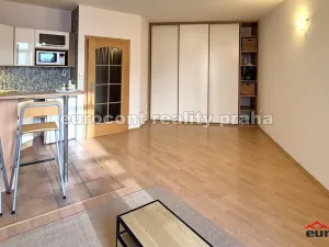 Pronájem bytu 1+kk, Praha - Vršovice, Přípotoční, 29 m2
