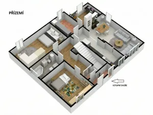 Pronájem rodinného domu, Neratovice, Nerudova, 220 m2