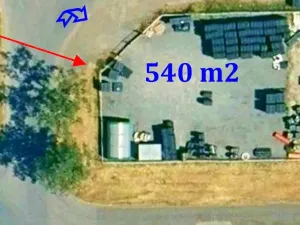 Pronájem komerčního pozemku, Praha - Horní Počernice, 540 m2