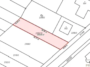 Prodej pozemku pro bydlení, Vřesovice, 518 m2
