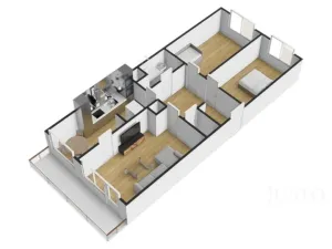 Pronájem bytu 3+1, Praha - Háje, Kosmická, 72 m2